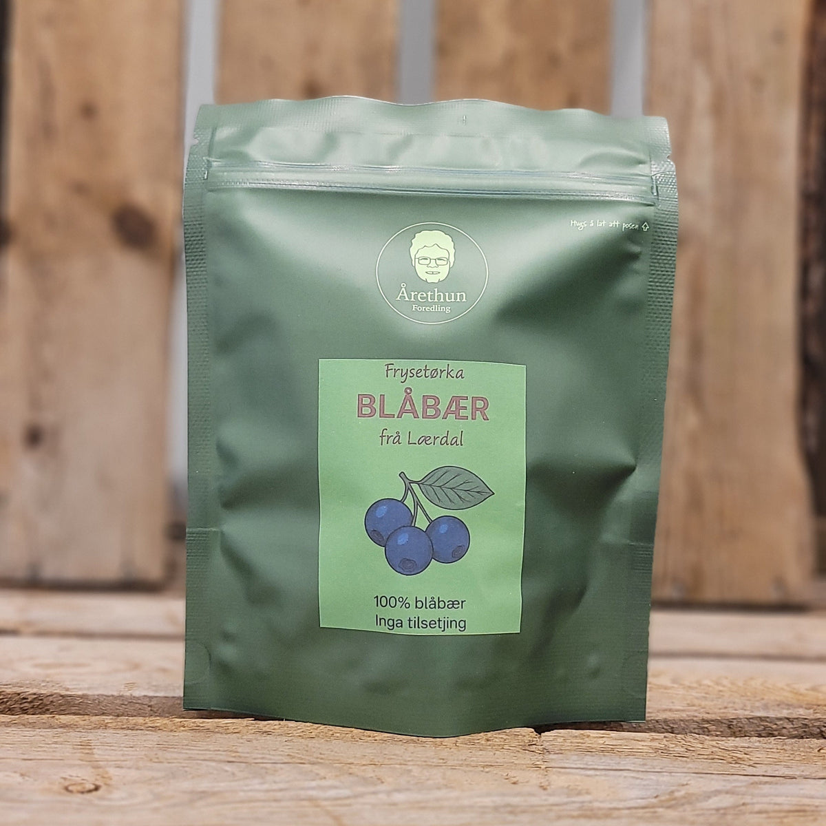 Frysetørka Blåbær