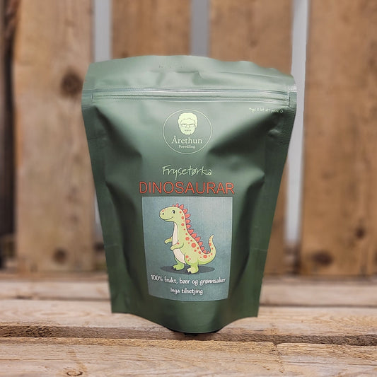 Frysetørka Dinosaurar - MIX