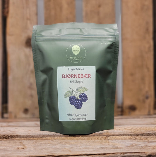 Frysetørka Bjørnebær